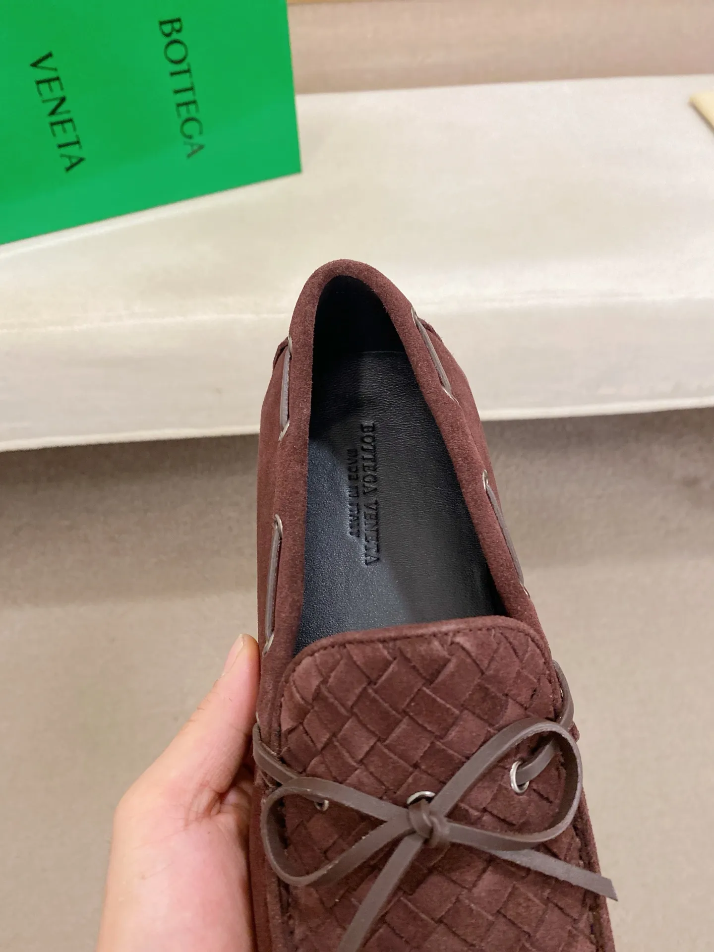 Men's shoes 💰 400💰 (Niu Li + Niu Pad) [BV] latest hot style‼ ️Casual men's shoes, uppers imported deer pattern first-layer cowhide ➕Full imported cowhide lining✔️Exquisite workmanship, excellent foot feel, special rubber soles✔️, cool and fashionable, the latest fashion, fashionable outsole, hurry up. Code number: 38-44 (can be customized to 37.45, non-refundable)